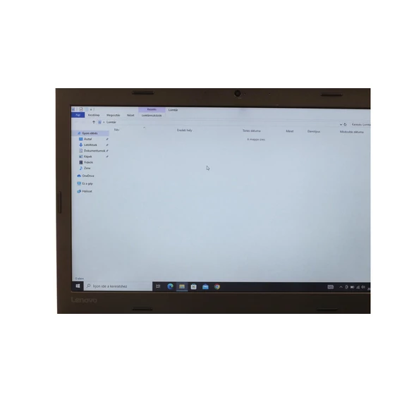 Lenovo Thinkpad L470 felújított laptop garanciával i3-16GB-256SSD-HD-HUN